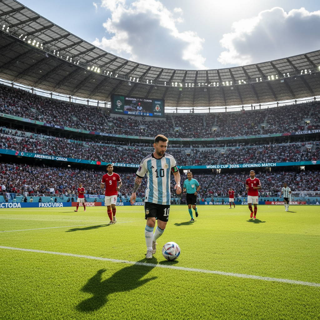 Soi Kèo Argentina vs Canada - Trận Khai Mạc WC2026 12/6/2026 | KliveGeo