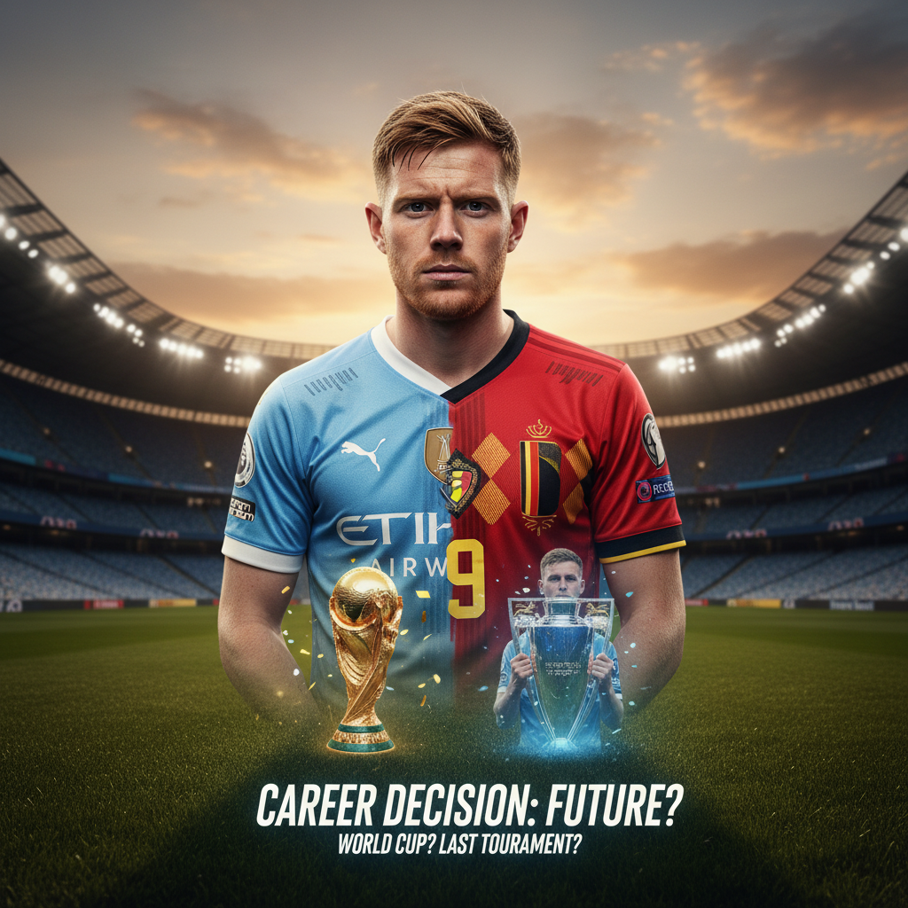 Kevin De Bruyne - Quyết Định Cuối Sự Nghiệp Sau Man City | KliveGeo