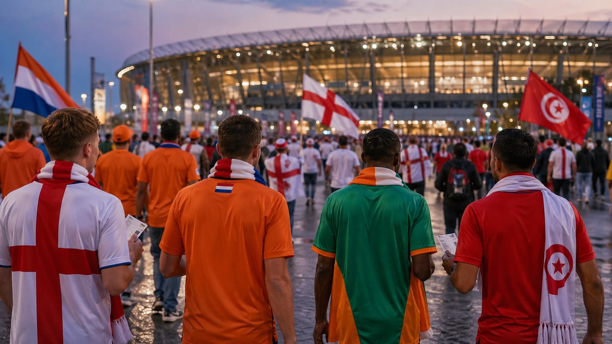 Bảng H World Cup 2026: Anh, Hà Lan, Bờ Biển Ngà, Tunisia — Nhận Định