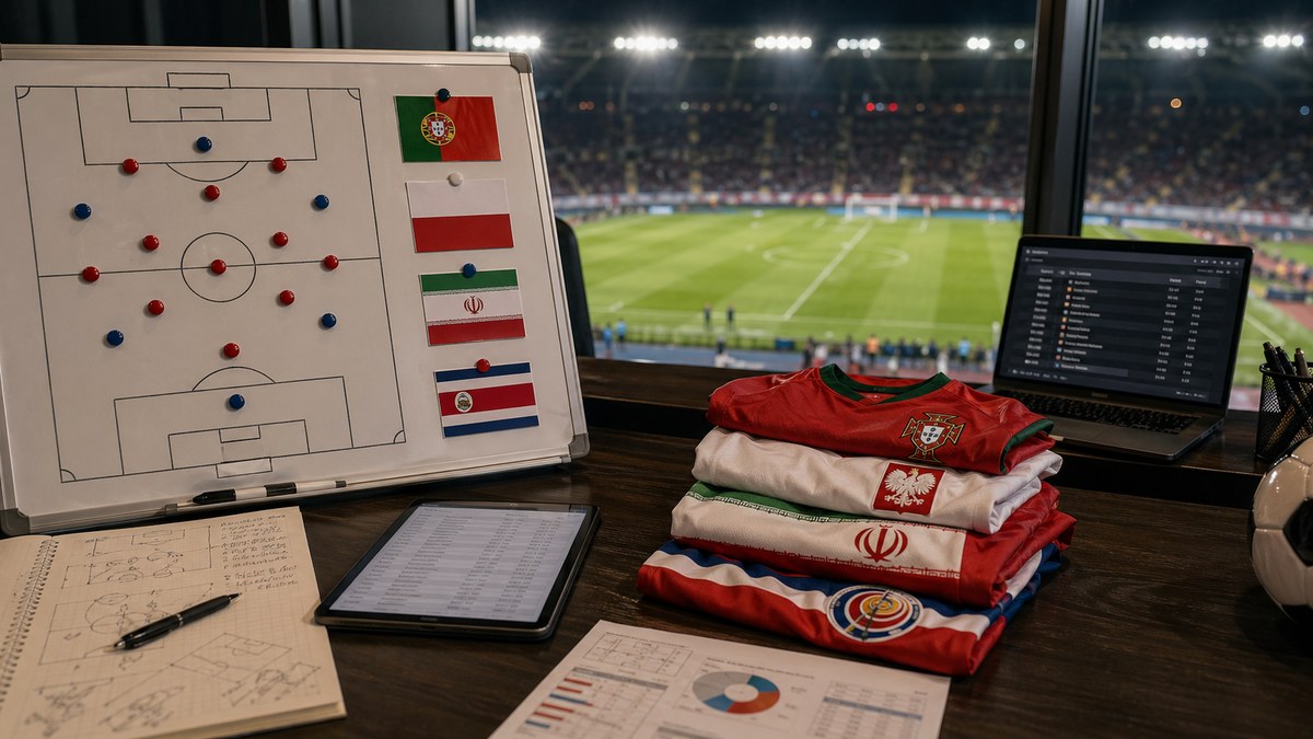 Bảng I World Cup 2026: Bồ Đào Nha, Ba Lan, Iran, Costa Rica — Nhận Định