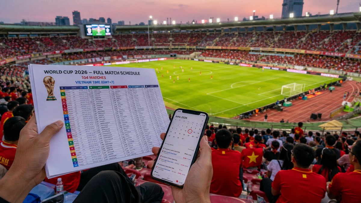 Lịch Thi Đấu World Cup 2026: 104 Trận Theo Giờ Việt Nam | KliveGeo