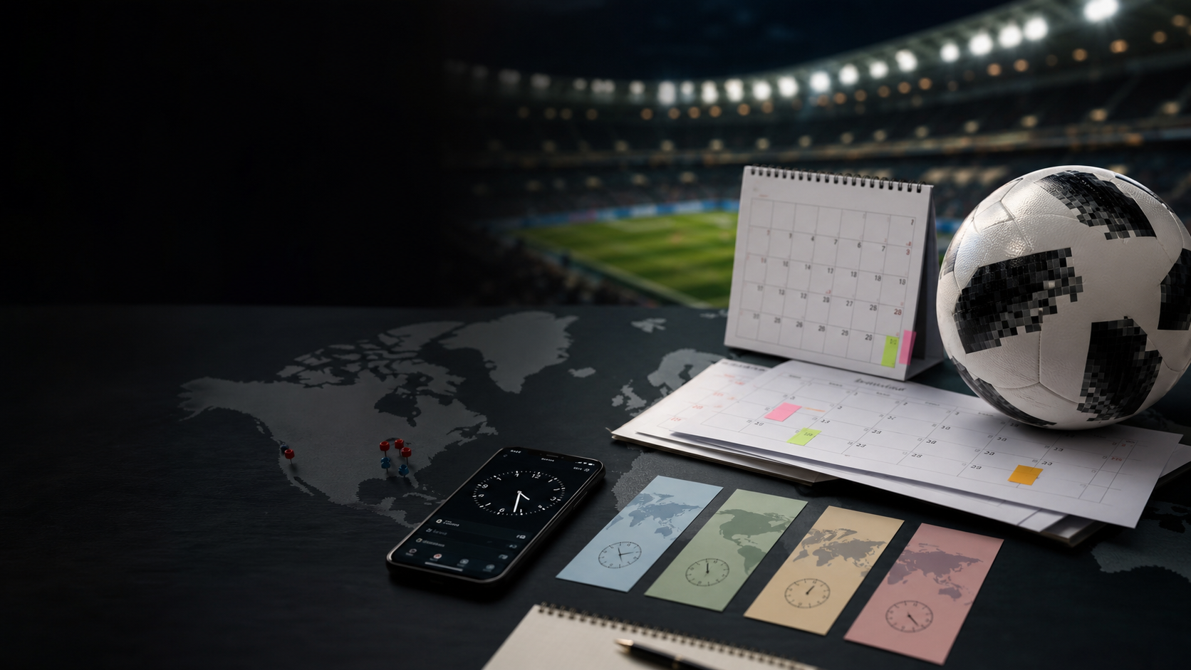 World Cup 2026 giờ Việt Nam: cách đổi múi giờ Bắc Mỹ